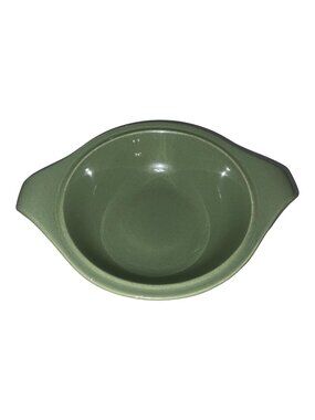 Russell Wright Green 9.25" Vintage Serving Bowl Large Mid-Century Modern Ceramic